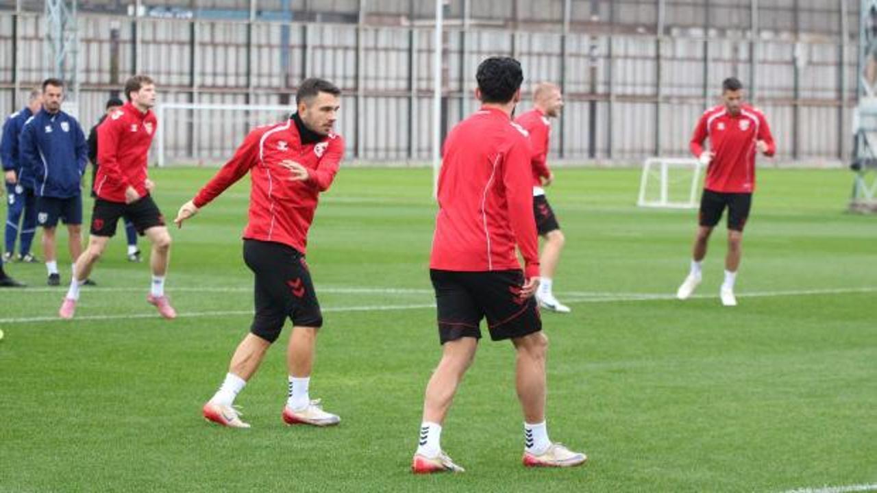 Samsunspor, AEK maçı hazırlıklarını tamamladı