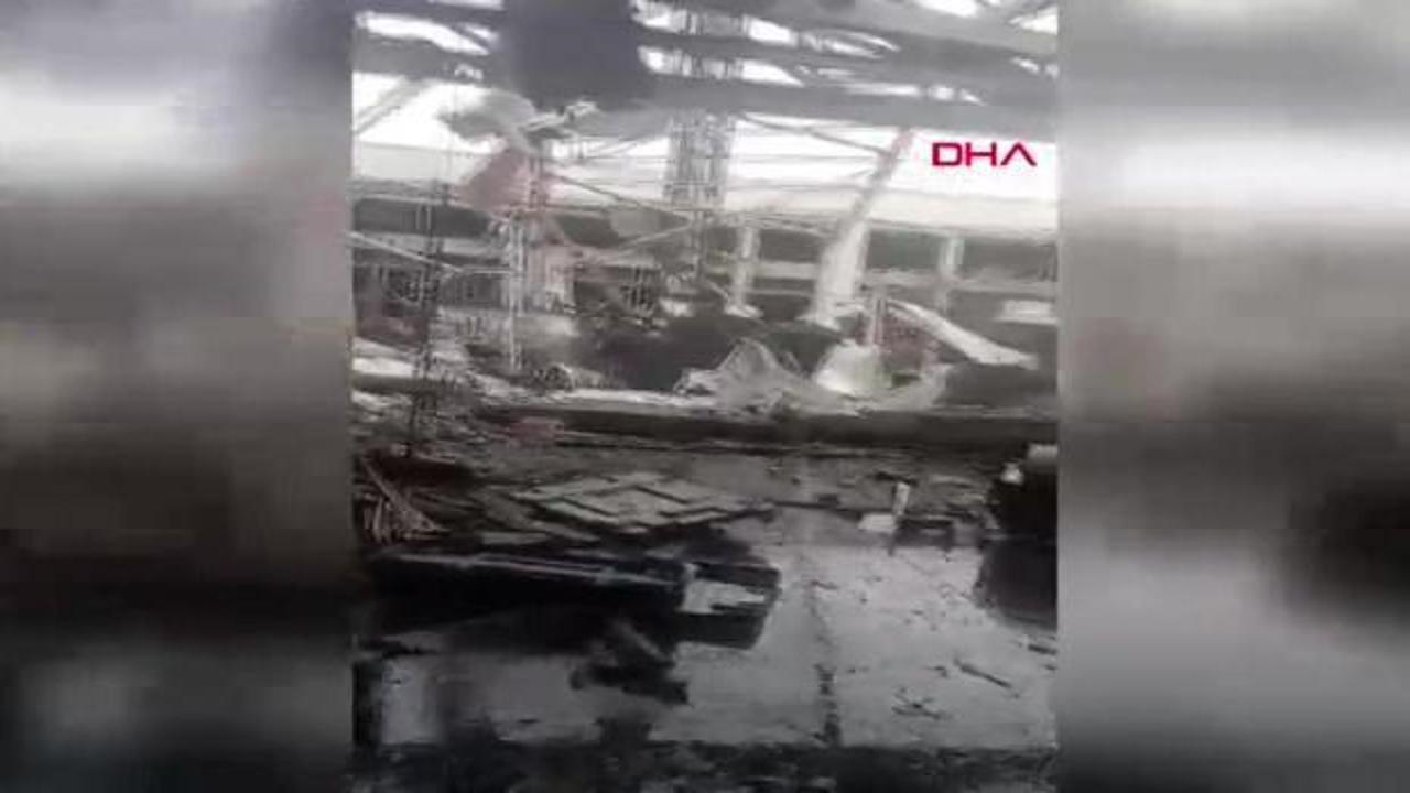 Şekerleme fabrikasında patlama: Yaralı var!