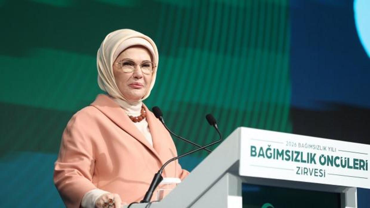 Emine Erdoğan'dan 'Bağımsızlık Yılı' mesajı