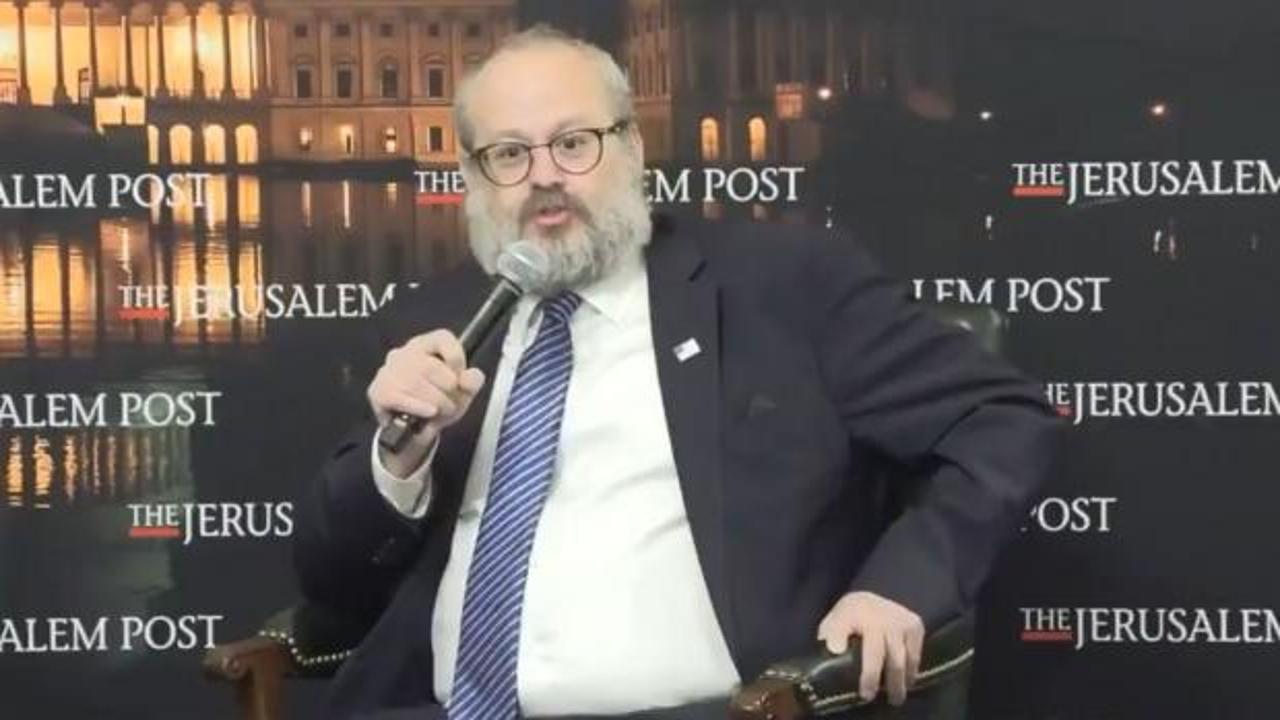 ABD'li Haham: Müslümanlara 'şehitliğin kötü bir şey olduğu' dikte edilmeli