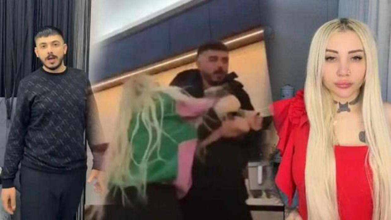 TikTok canlı yayınında bı&ccedil;aklı kavga