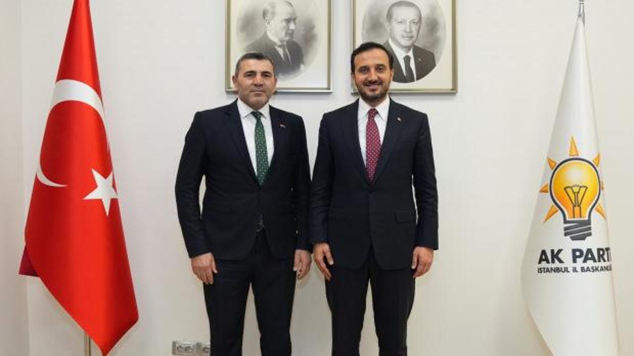 AK Parti B&uuml;y&uuml;k&ccedil;ekmece'de bayrak değişimi! İl&ccedil;e başkanı değişti