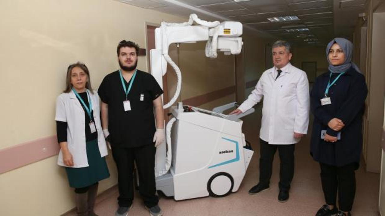 Aselsan imzalı mobil r&ouml;ntgen Rize'de hizmete girdi