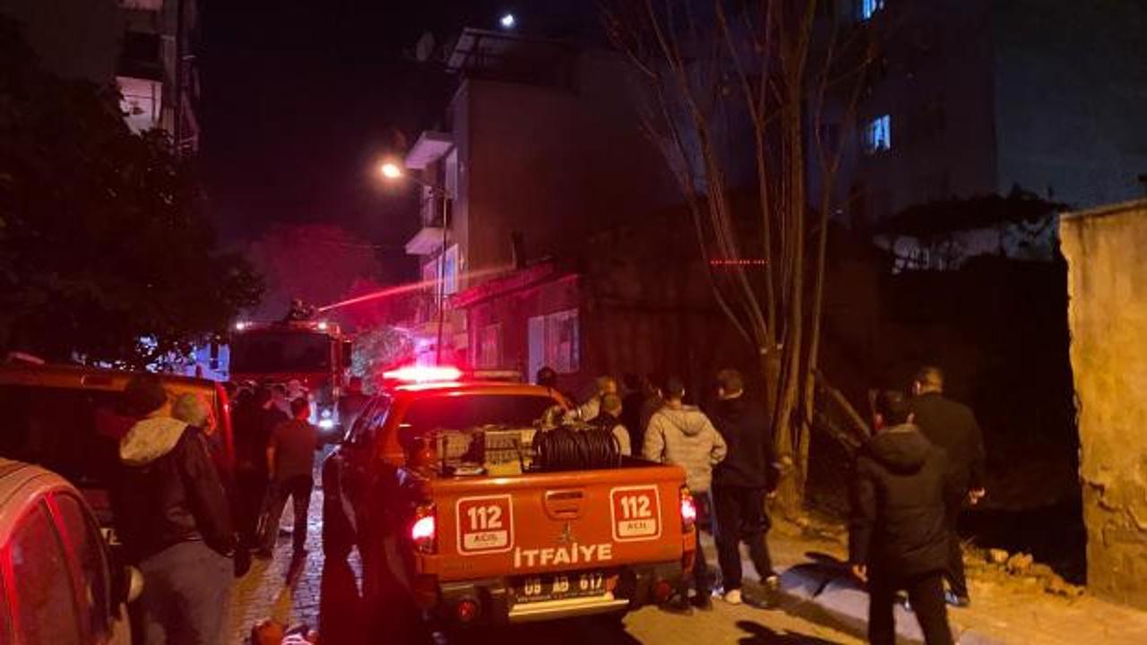 Aydın Efeler&rsquo;de m&uuml;stakil evde yangın: Yaşlı kadın evsiz kaldı