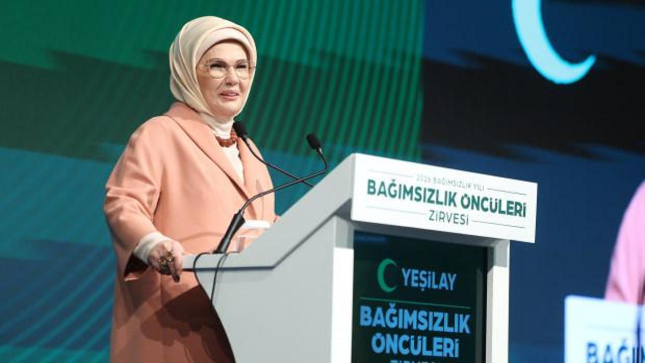 Emine Erdoğan'dan Bağımsızlık &Ouml;nc&uuml;leri Zirvesi'ne ilişkin paylaşım