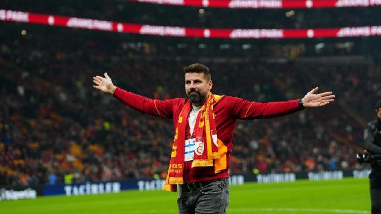 Galatasaray'ın efsanesi yıllar sonra RAMS Park'ta