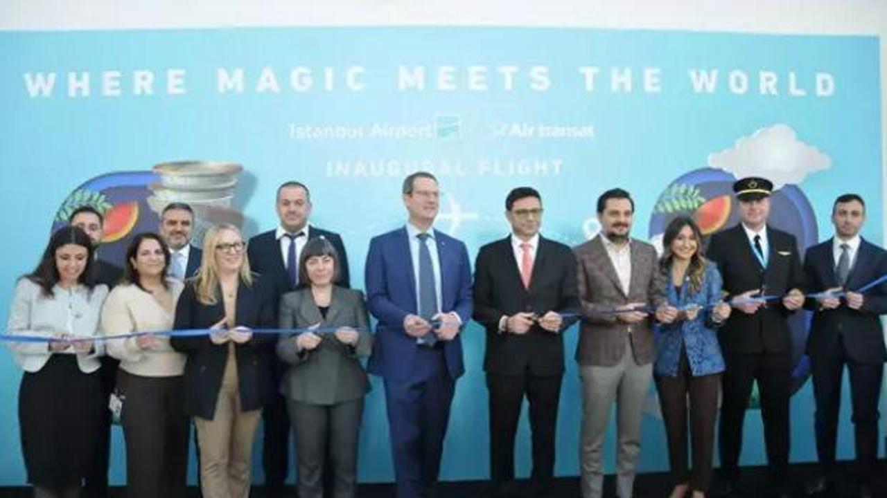 İstanbul Havalimanı&rsquo;nın 116&rsquo;ncı havayolu şirketi Air Transat oldu