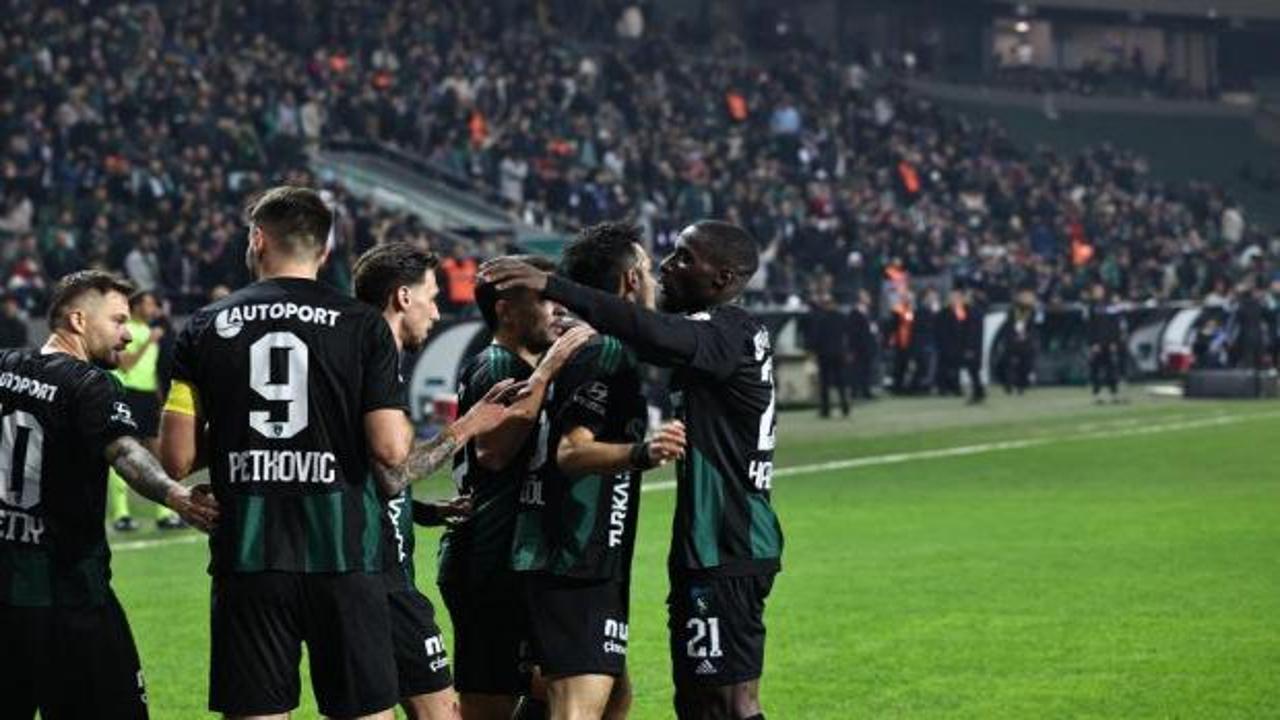 Kocaelispor evinde kazandı! Goller ilk yarıda geldi