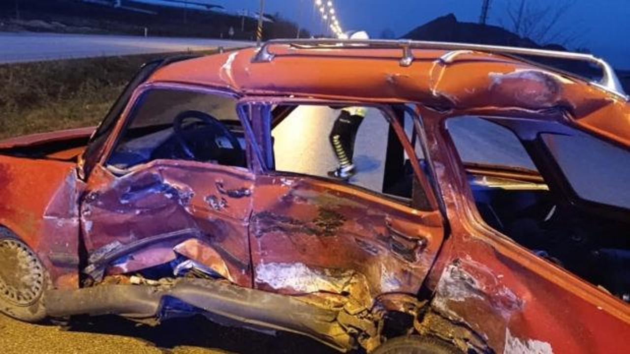 Sinop'ta feci kaza: 1 &ouml;l&uuml;, 10 yaralı!