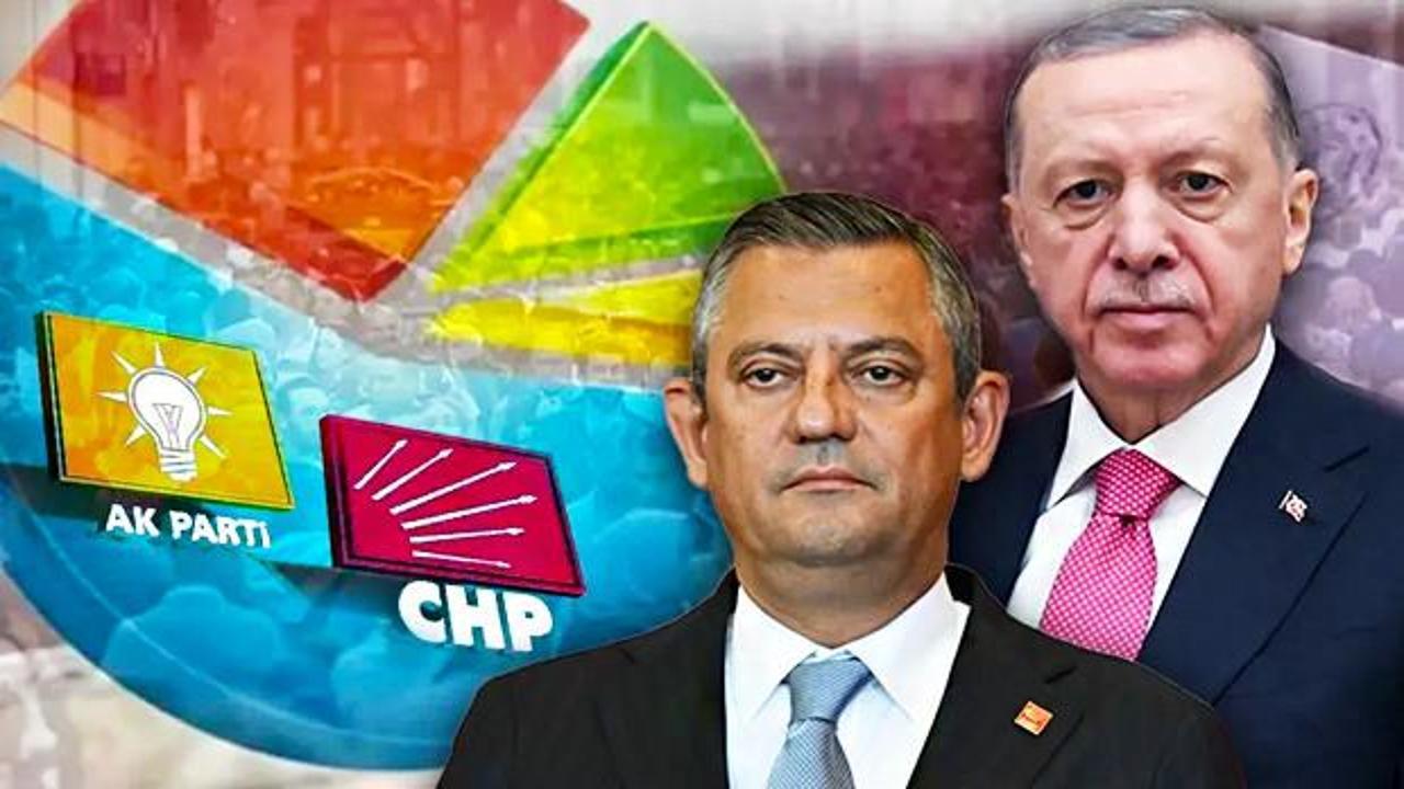 Anket sonucu: AK Parti-CHP farkı a&ccedil;ıldı! Erdoğan'ın oy da oranı belli oldu