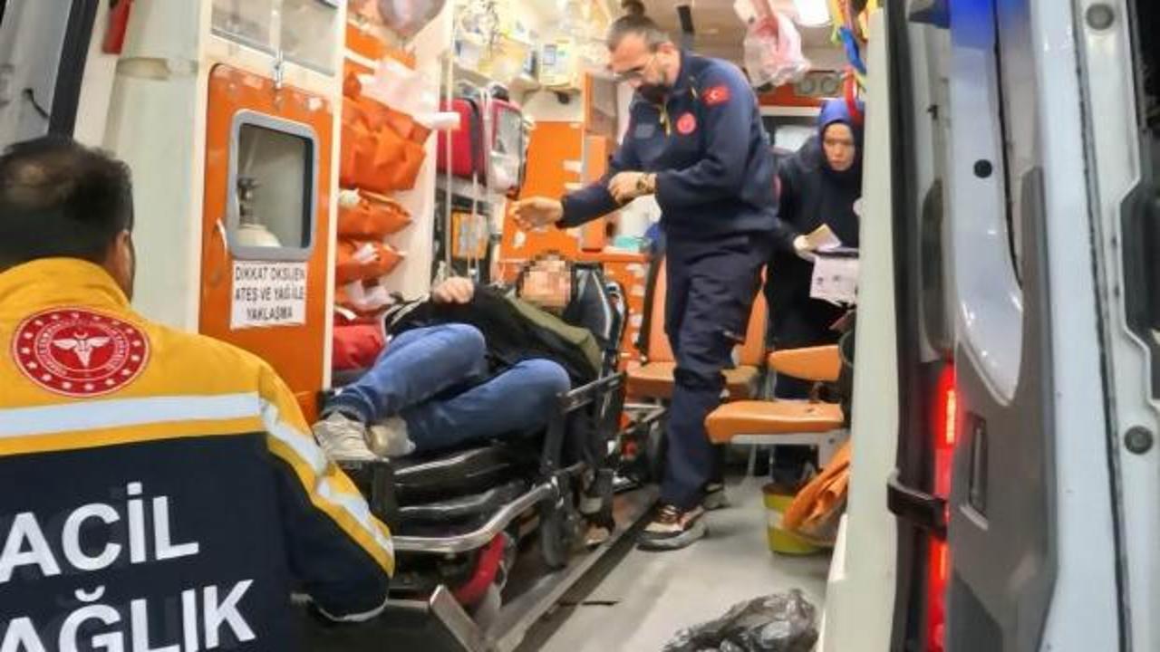 Hamile kadını d&ouml;v&uuml;p sokağa attılar