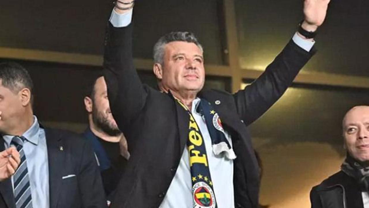 Adli kontrolle serbest kaldı! Fenerbah&ccedil;e Başkanı Sadettin Saran'dan ilk fotoğraf