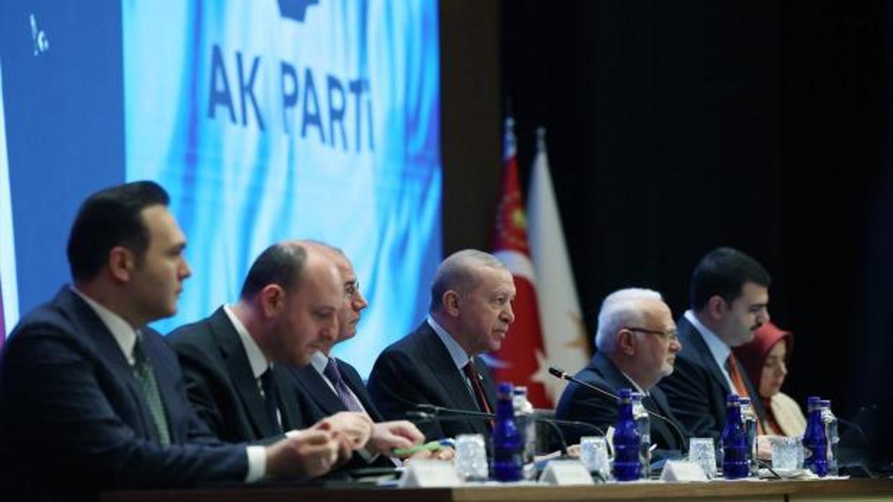 AK Parti MKYK, Cumhurbaşkanı Erdoğan başkanlığında toplandı