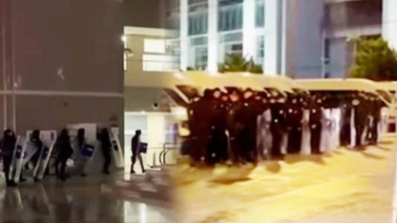 Çağlayan Adliyesi'nde Sadettin Saran hareketliliği! TOMA'lar geldi