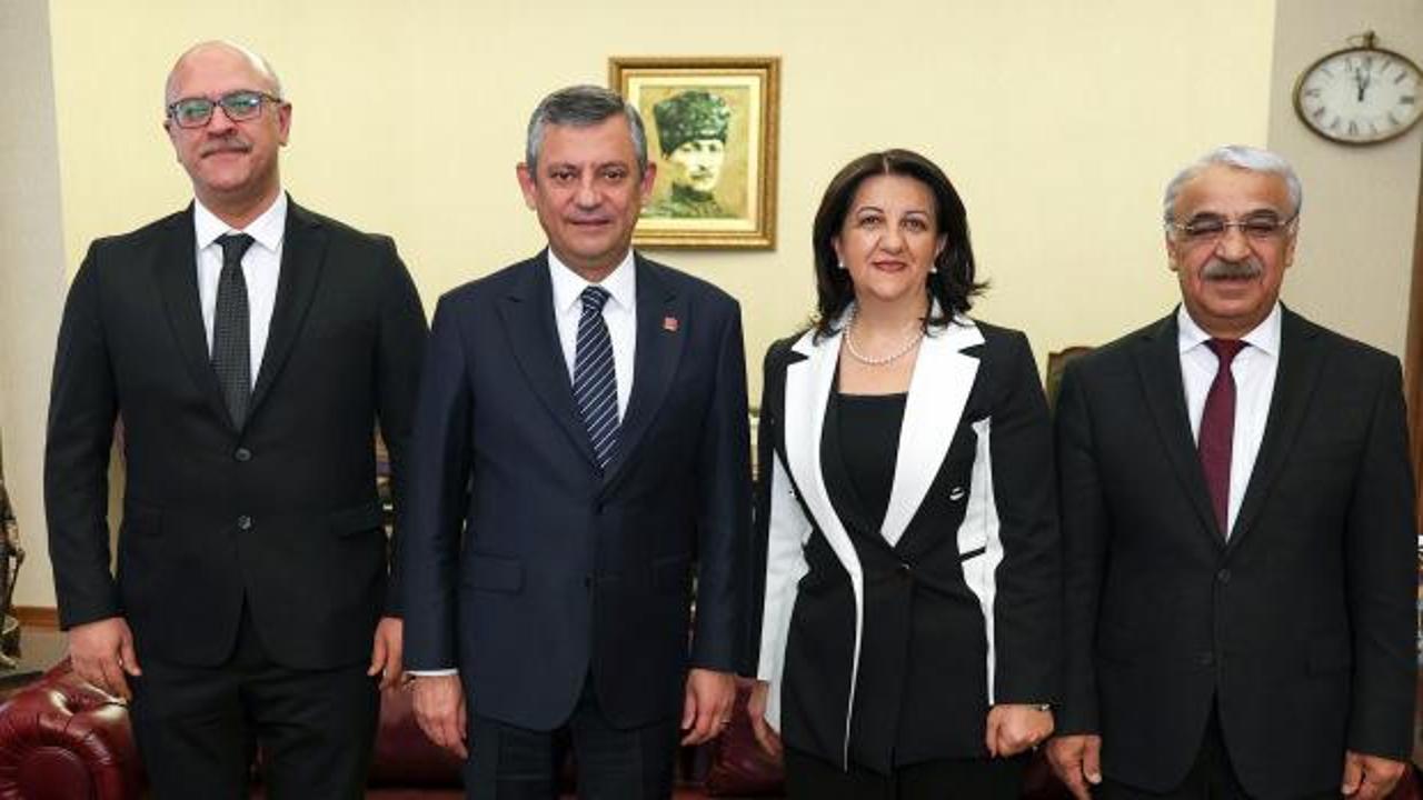 DEM Parti heyetinden CHP'ye ziyaret