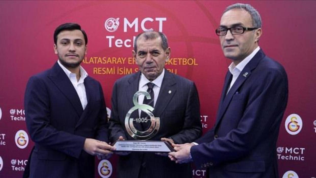 Galatasaray Kul&uuml;b&uuml; Başkanı Dursun &Ouml;zbek, MCT Technic fabrikasını ziyaret etti