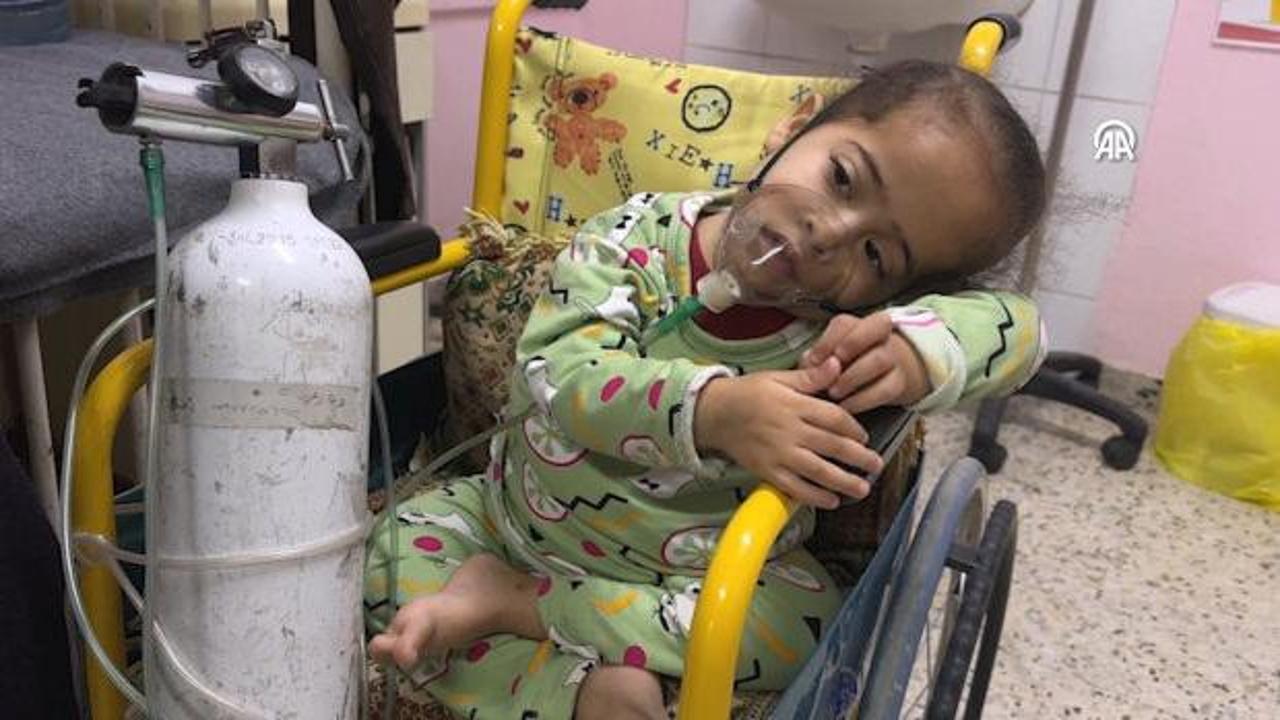 Gazze'de hasta &ccedil;ocuklar ila&ccedil;sızlıktan &ouml;l&uuml;me terk edildi