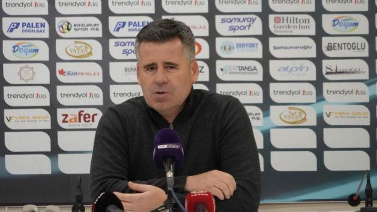 H&uuml;seyin Eroğlu mağlubiyetin ardından konuştu: Beklemediğimiz bir skor