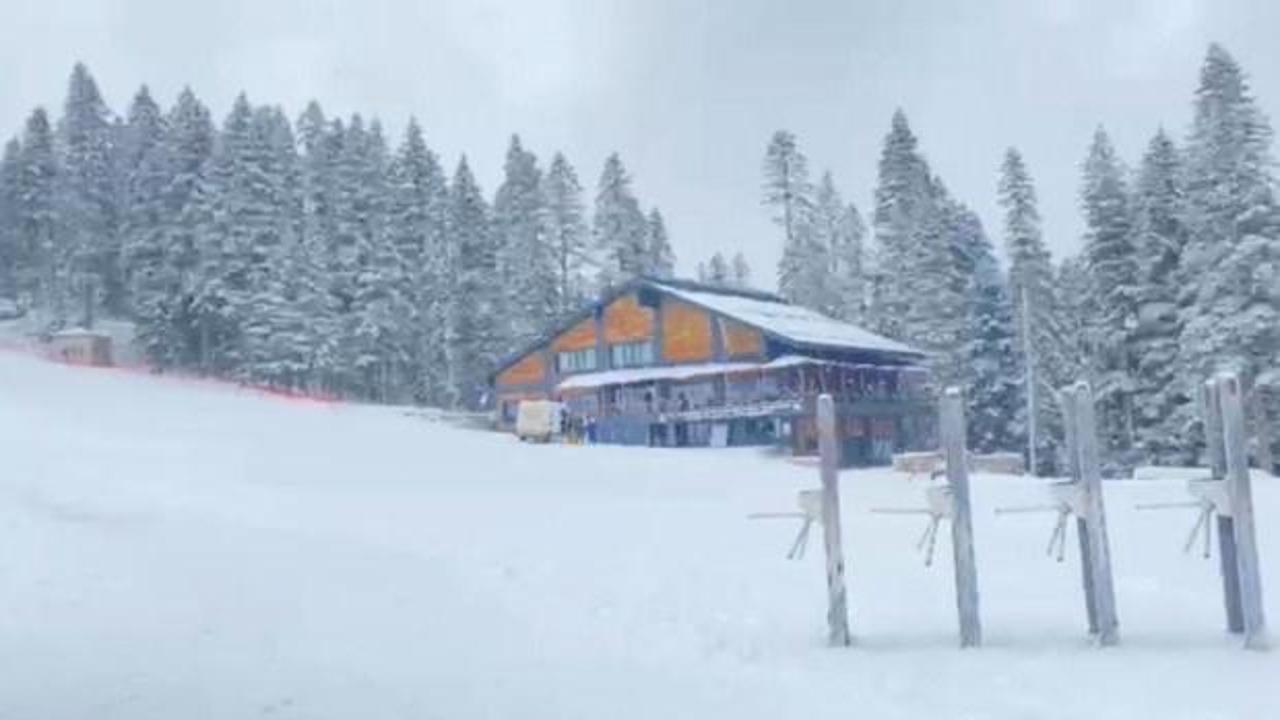 Kastamonu'da kar yağışı etkili oluyor