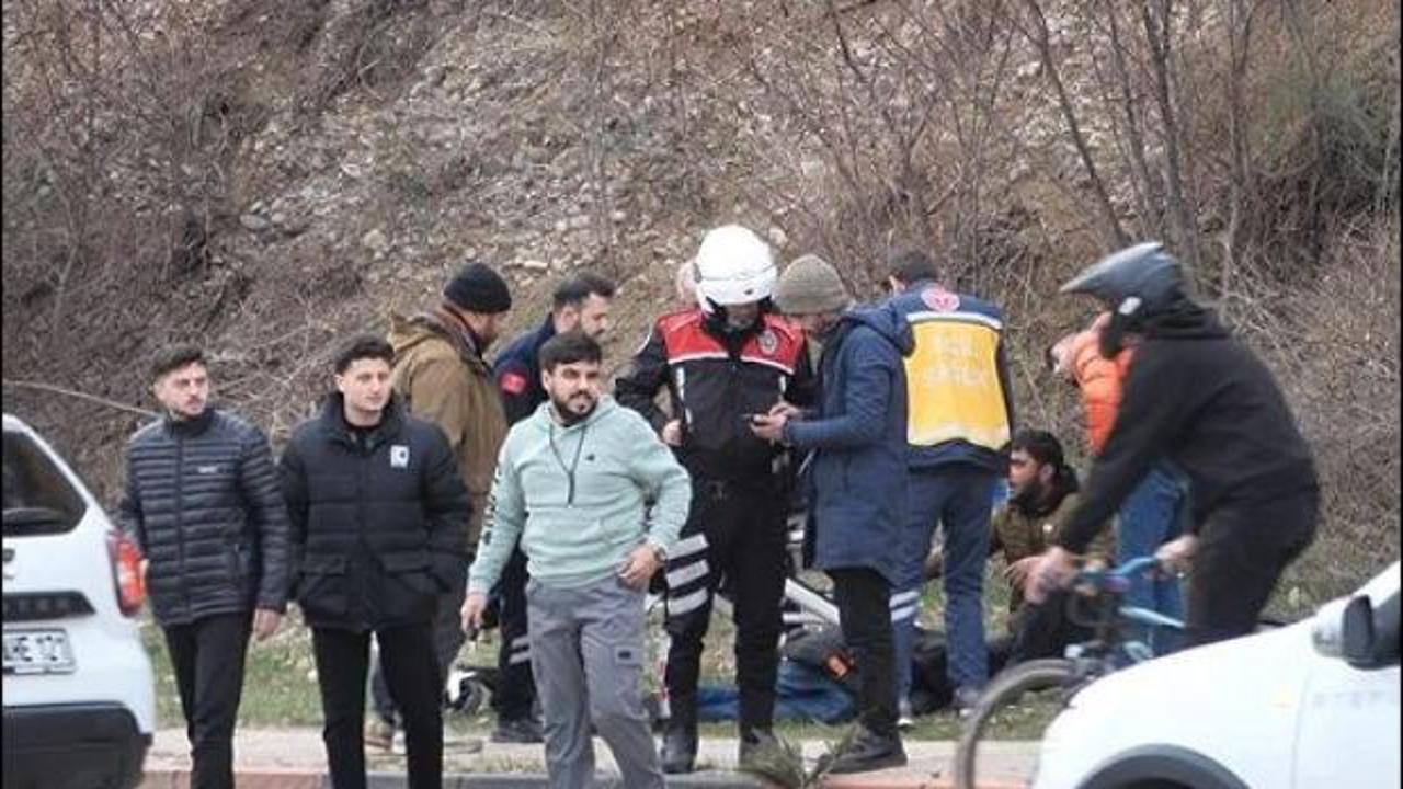 Kendisinden para isteyen dilenciyi bı&ccedil;akladı!