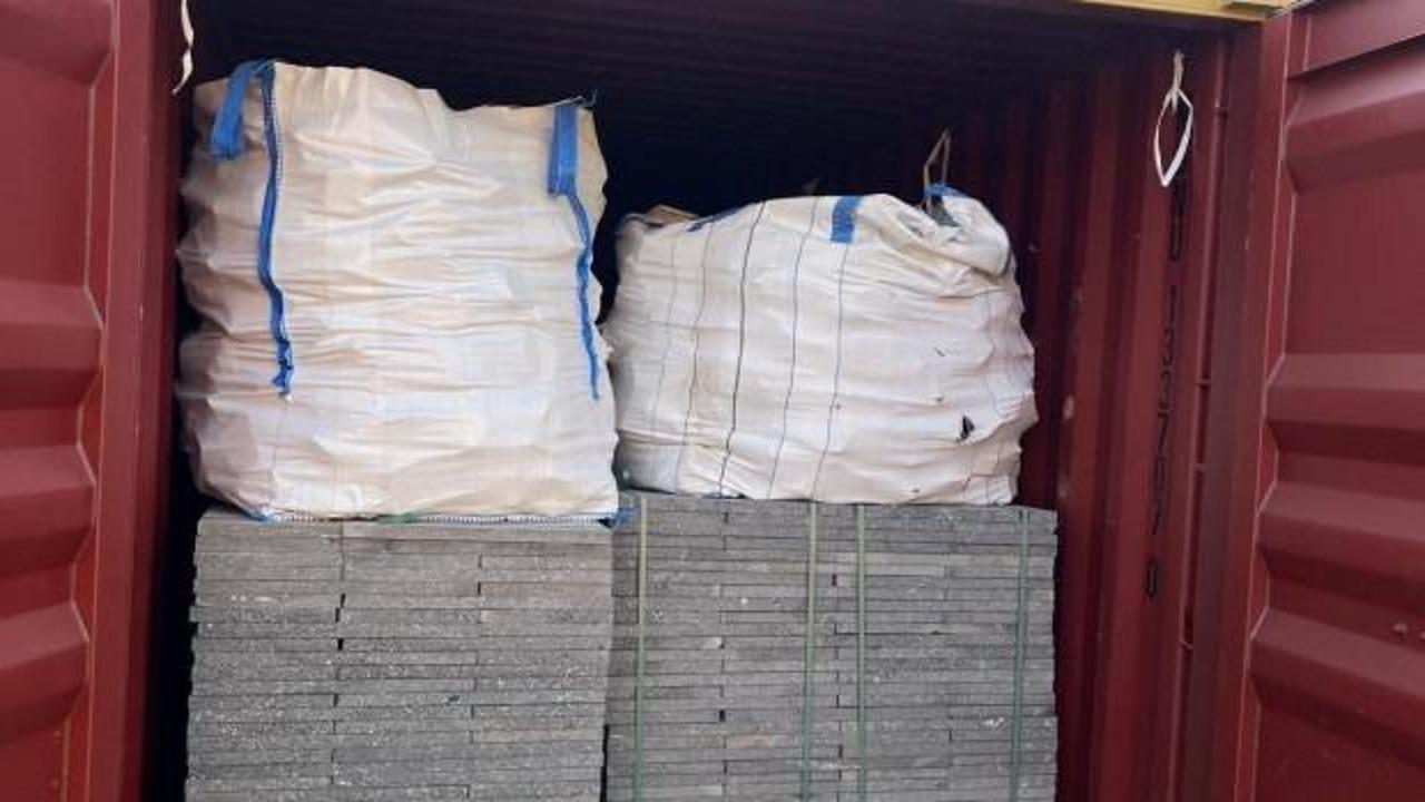 Mersin Limanı&rsquo;nda 182 milyon TL&rsquo;lik g&uuml;mr&uuml;k ka&ccedil;ak&ccedil;ılığı operasyonu