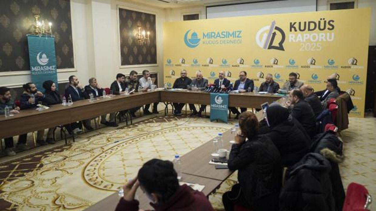 Mirasımız Kud&uuml;s Derneğinin 2025 Kud&uuml;s Raporu a&ccedil;ıklandı