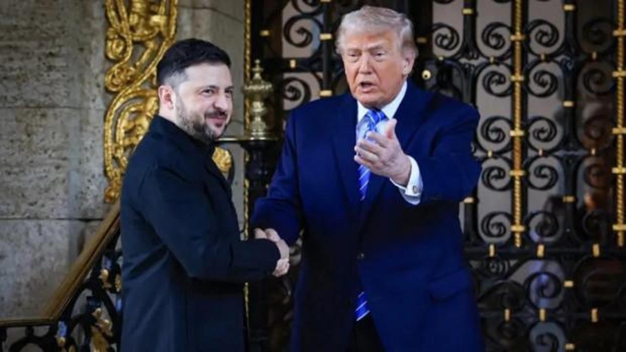Trump ve Zelenskiy Mar-a-Lago’da görüştü! 'Büyük ilerleme kaydettik'