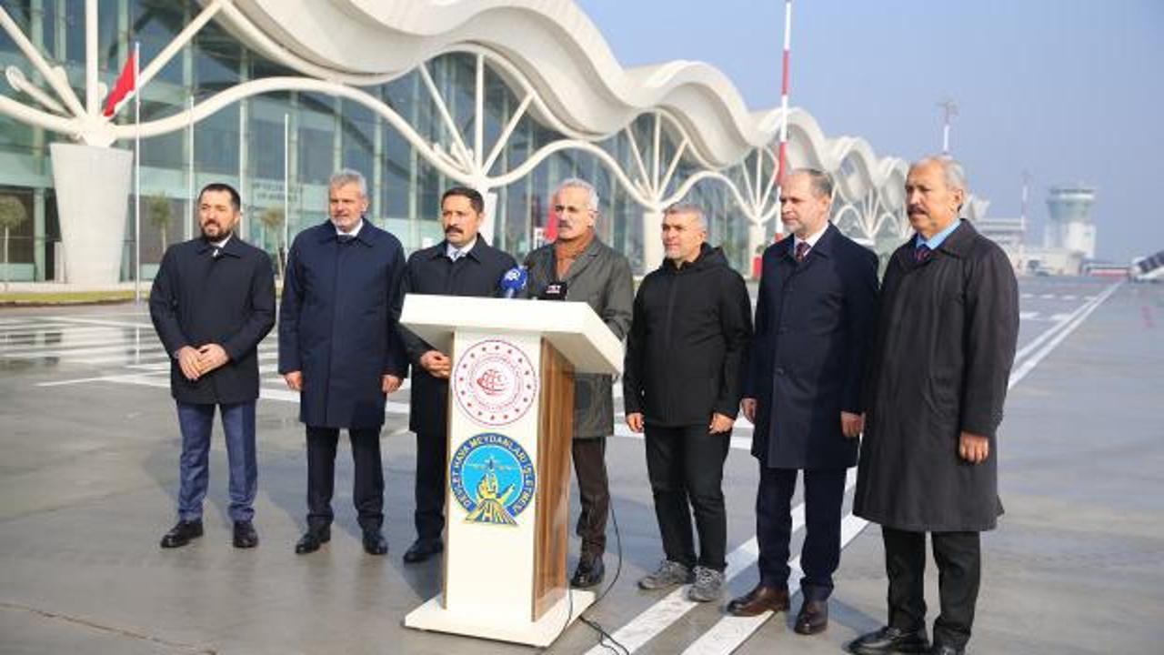 Ulaştırma ve Altyapı Bakanı Uraloğlu, Hatay Havalimanı'nda incelemelerde bulundu