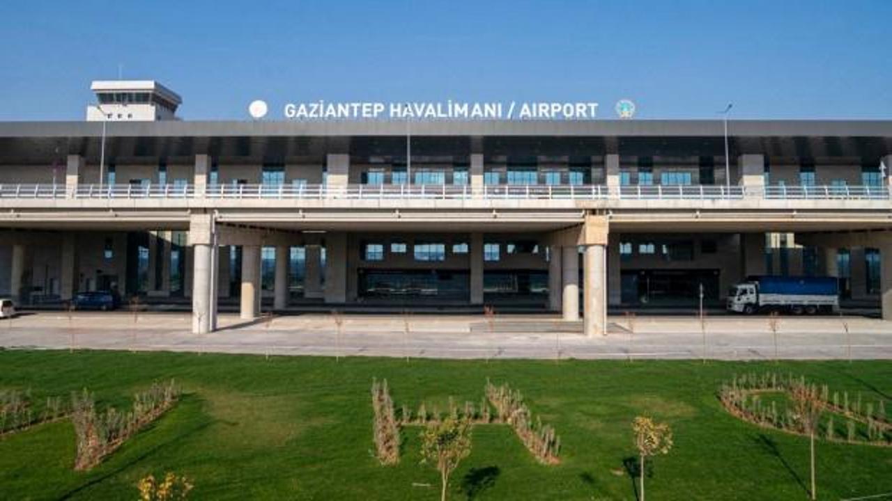 Gaziantep Havalimanı uçuşlara açıldı