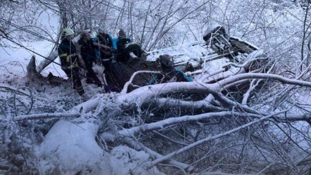 Giresun’da otomobil fındık bahçesine yuvarlandı: 6 Yaralı