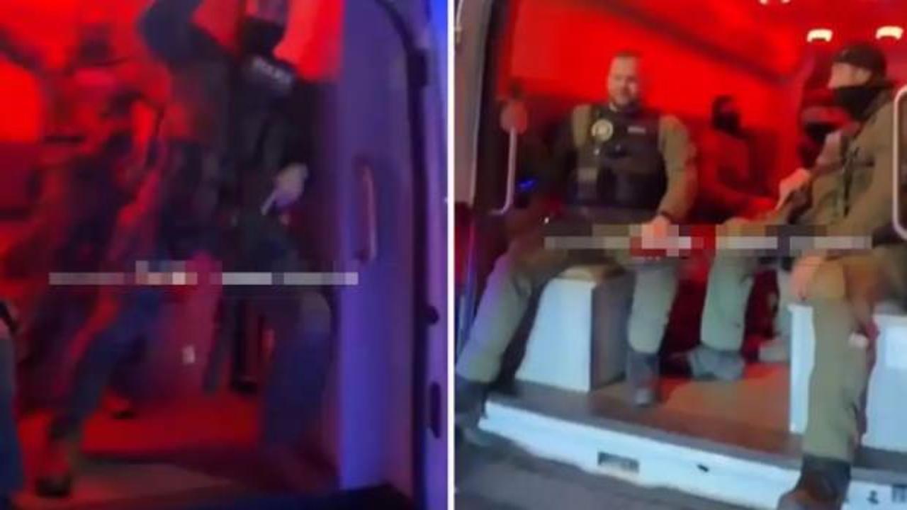 Maduro'yu, New York sokaklarında sergilediler