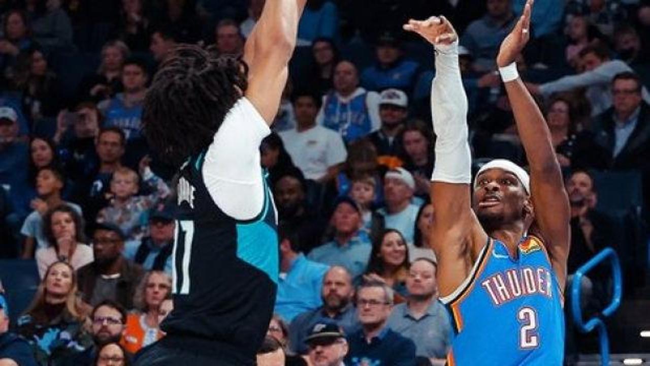 Oklahoma City Thunder'dan üst üste 3. galibiyet