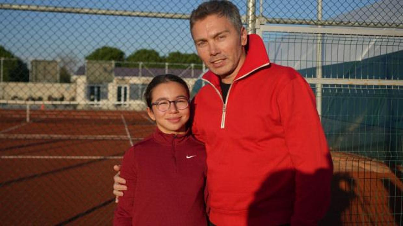 10 yaşındaki Türk tenisçi Asya 16 turnuvada set ve…