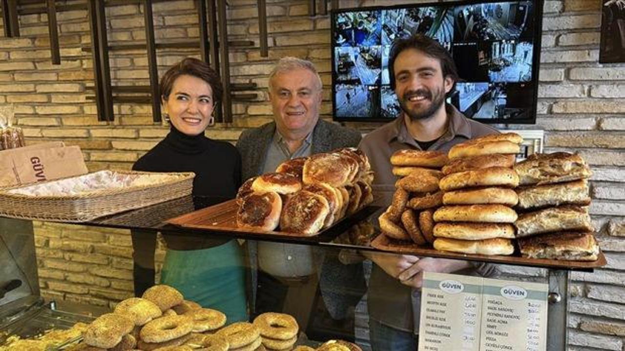 70 yaşındaki pastaneci, mesleğini evlatlarıyla sürdürüyor