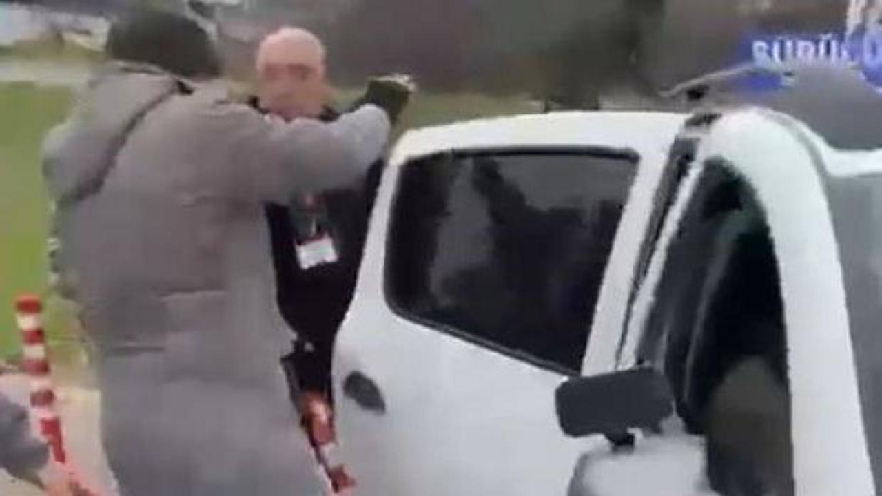 Avcılar'da direksiyon sınavından 7. kez kalan aday ortalığı birbirine kattı