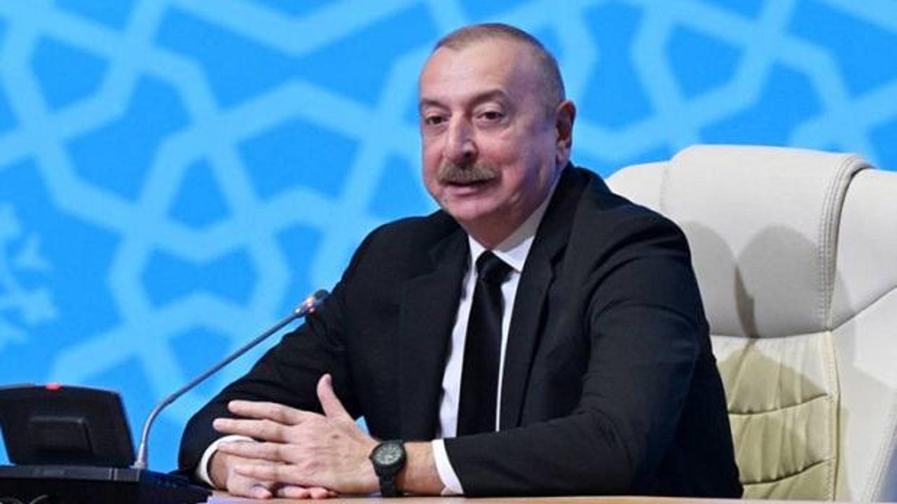 Aliyev'den askeri işbirliği açıklaması! Sözlerine açıklık getirdi: Bu tamamen asılsız