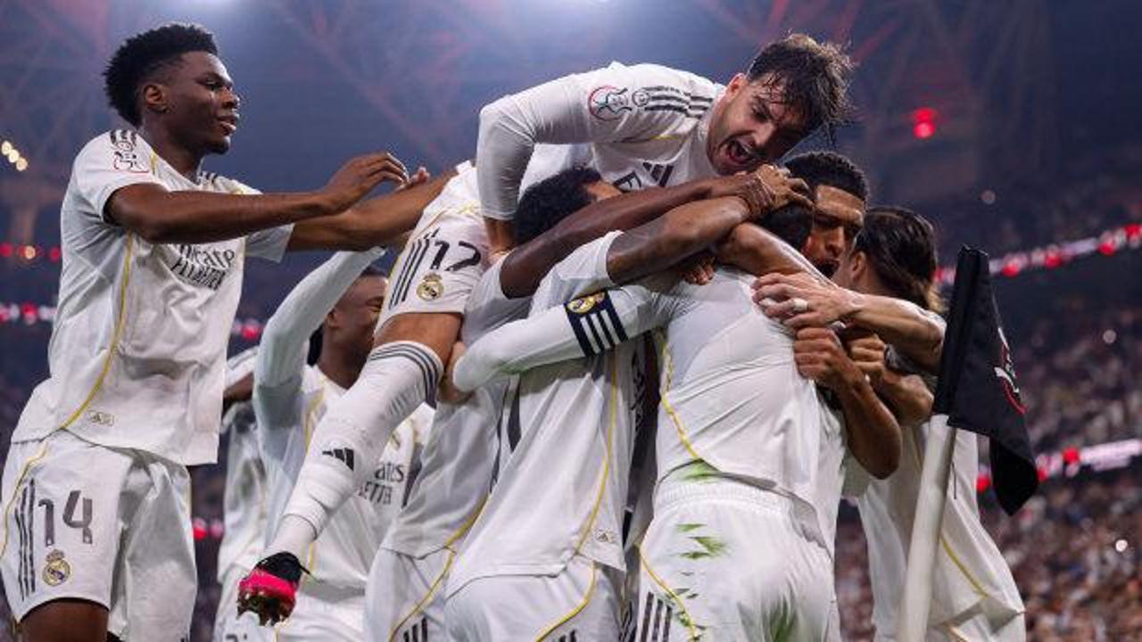 Arda Güler'li Real Madrid'den derbi zaferi