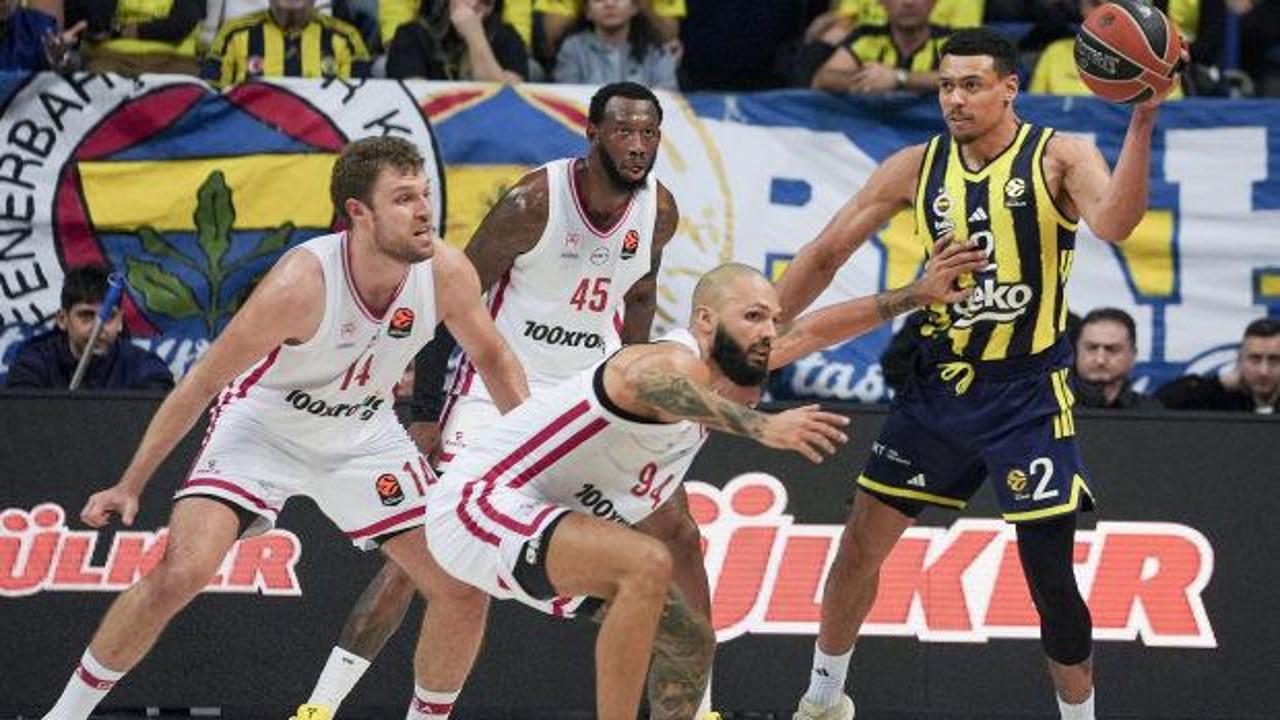 Fenerbahçe Beko kritik haftada Olympiakos'u mağlup etti