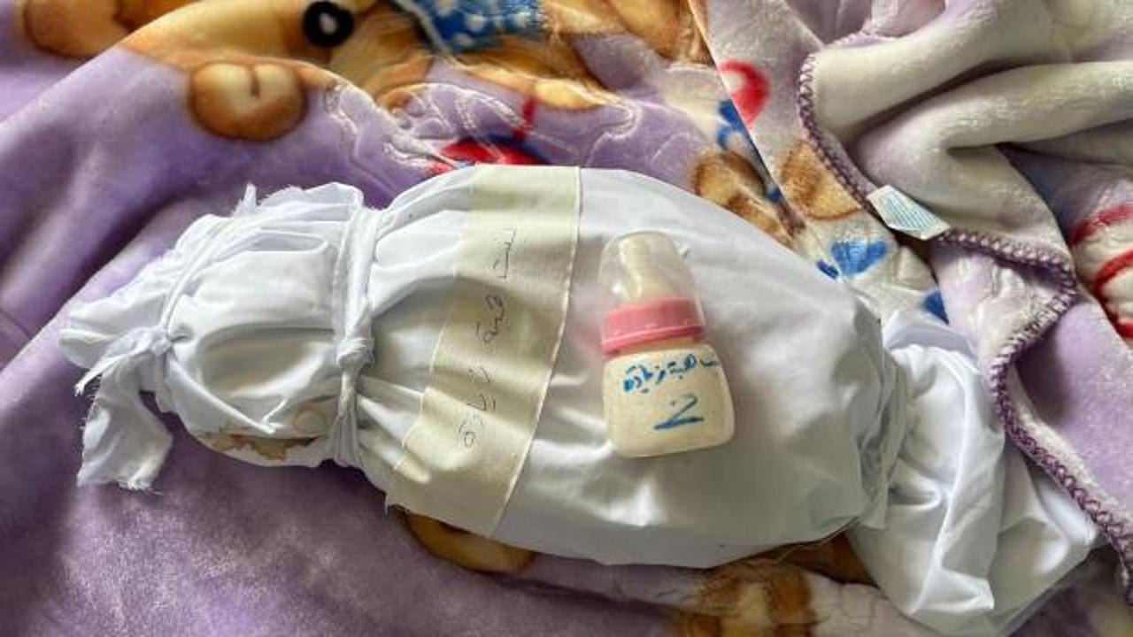 Gazze'de 2 aylık bebek hipotermiden vefat etti