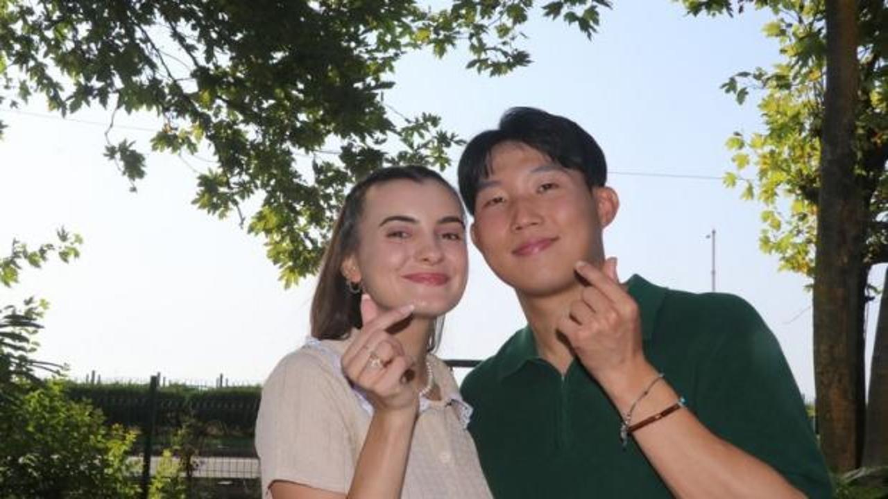 G&uuml;ney Koreli damat ile Rizeli gelin d&uuml;nyaevine girdi