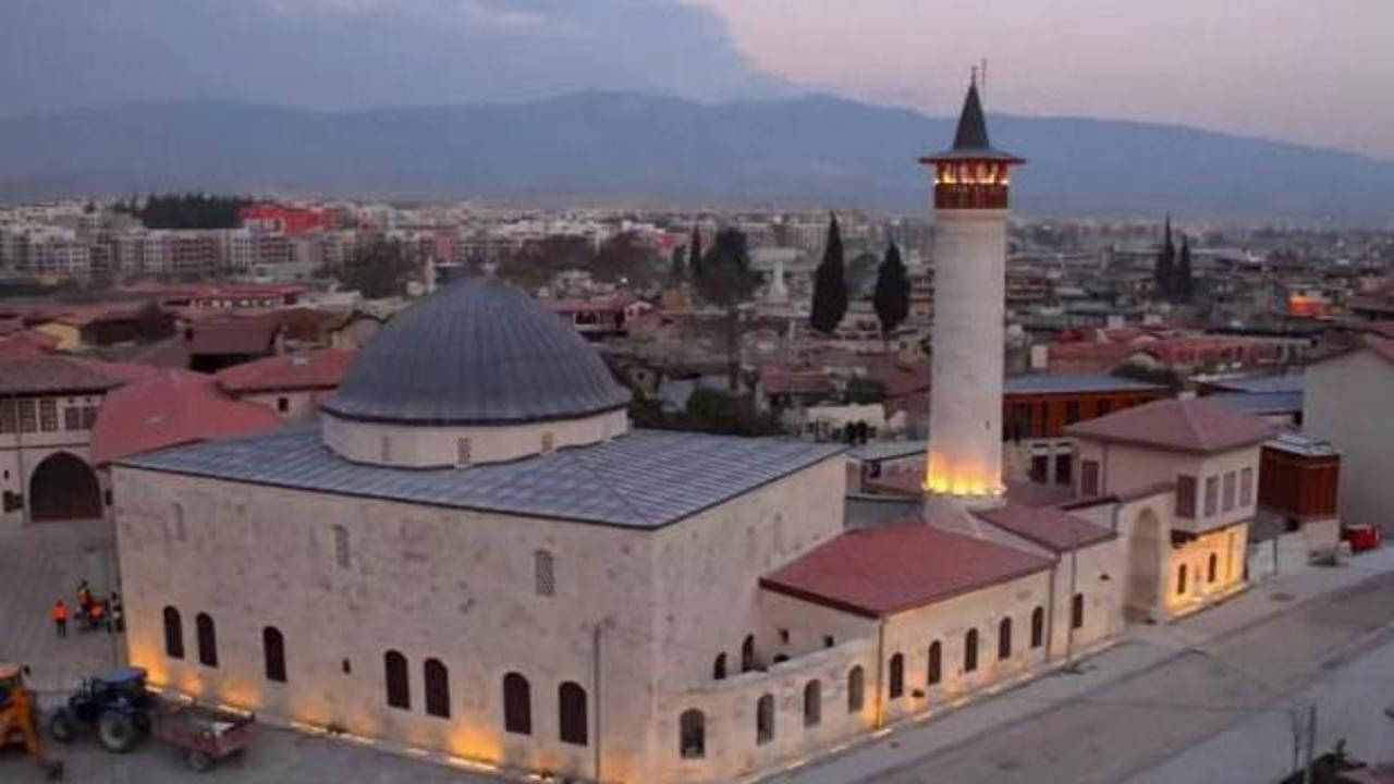 Habibi Neccar Camii  yeniden ibadete a&ccedil;ıldı