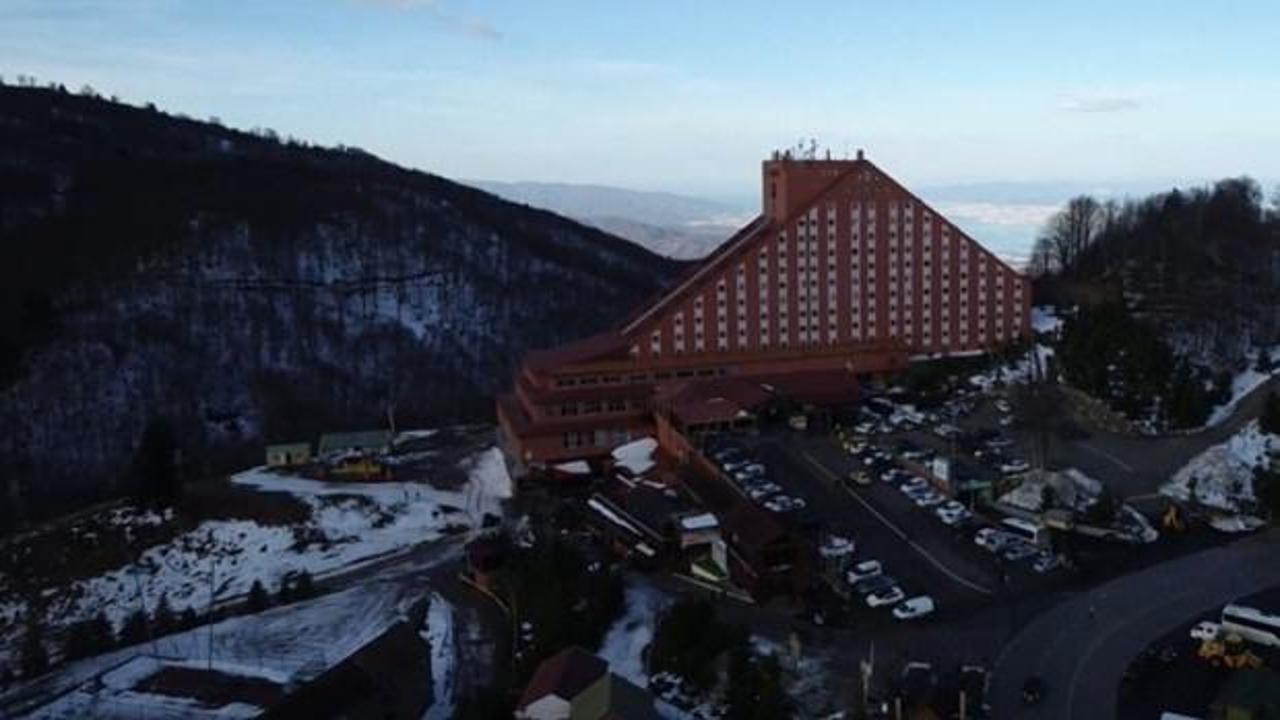 Kartepe'deki kayak otelinin ruhsatı iptal edildi