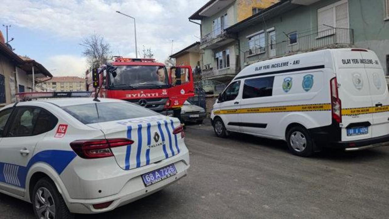 Evde çıkan yangında 5 kişi dumandan etkilendi