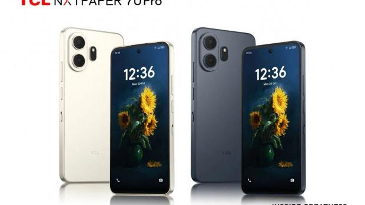 NXTPAPER Tuşu ile modlar arasında kolayca geçiş yapabiliyor! TCL NXTPAPER 70 Pro tanıtıldı