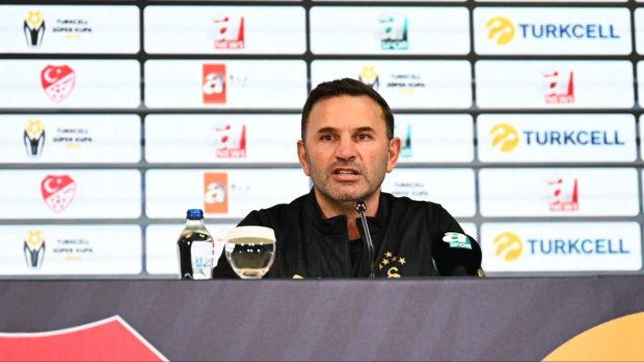 Okan Buruk'tan Fenerbahçe'ye teşekkür