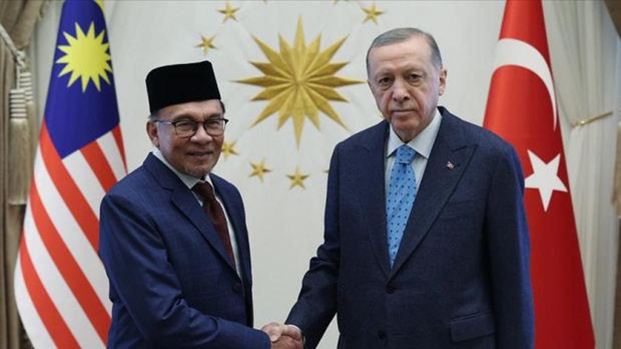 Son dakika... Malezya Başbakanı Ankara'da