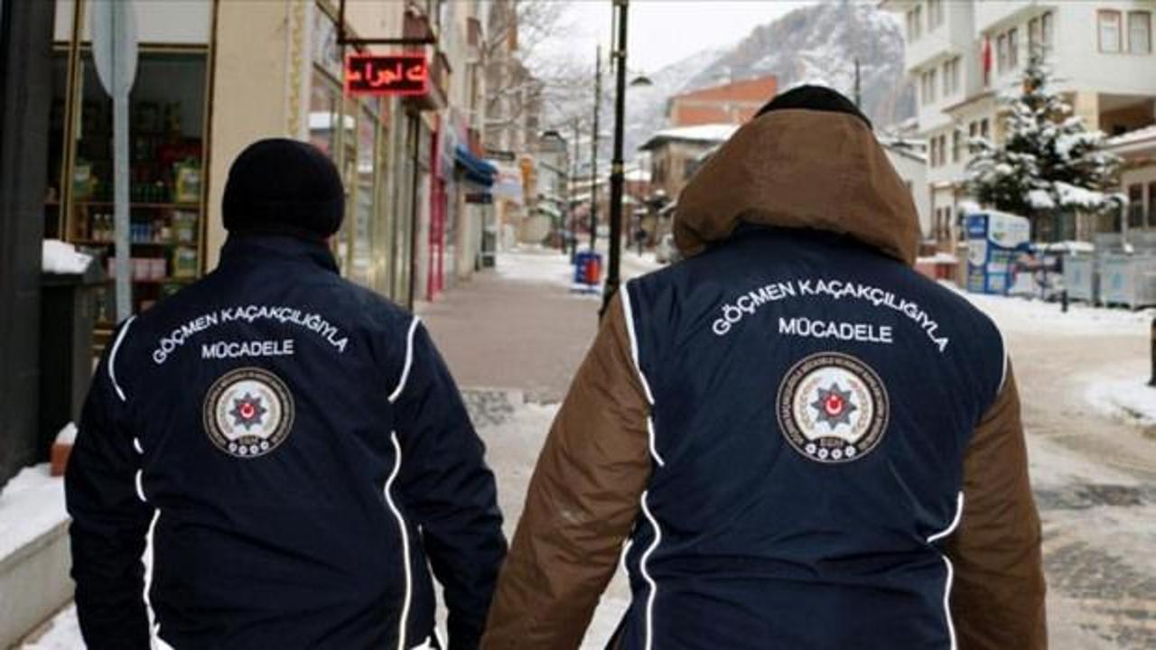 10 düzensiz göçmen yakalandı, ülkelerine gönderilecek