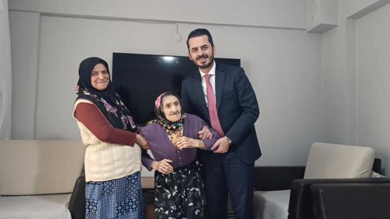 121 yaşındaki Saadet ninenin Erdoğan isteği duygulandırdı