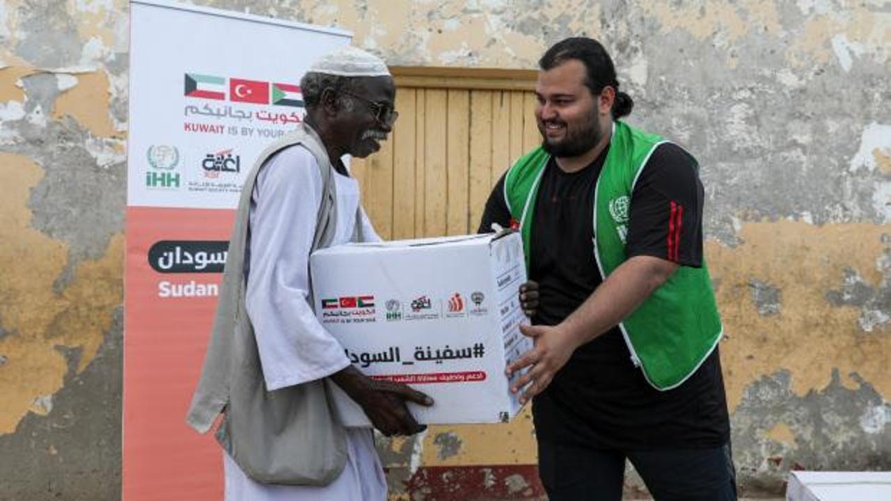 2025 yılında Sudan’da 1 milyon 726 binden fazla kişiye yardım ulaştırıldı