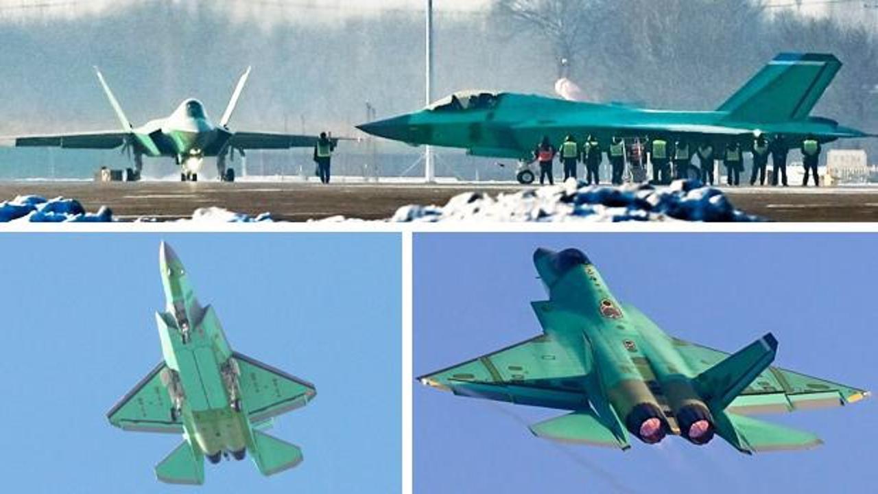 Yeni görüntüleri ortaya çıktı: F-35'in en büyük rakibi seri üretime geçiyor